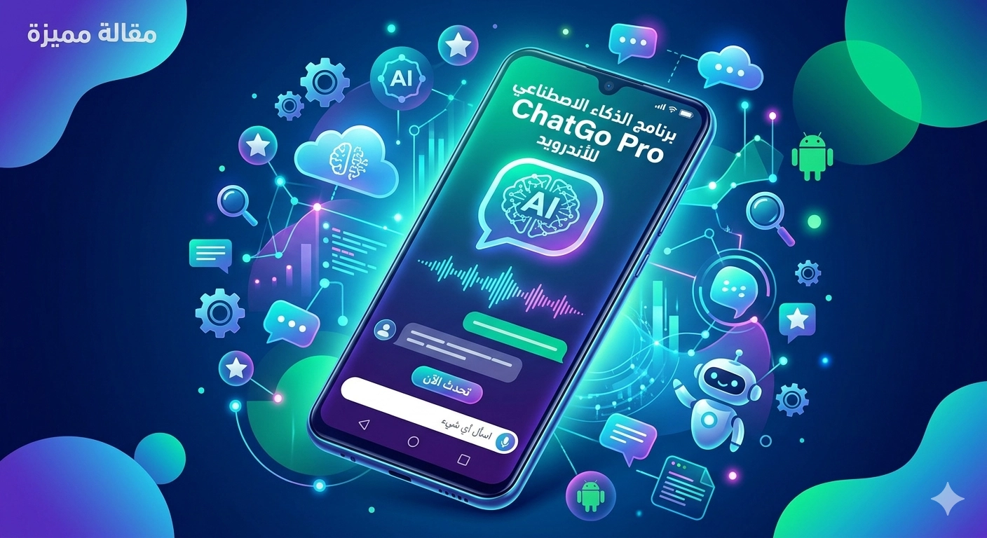 برنامج ChatGo Pro للأندرويد يعمل بالذكاء الاصطناعي لتقديم محادثات ذكية