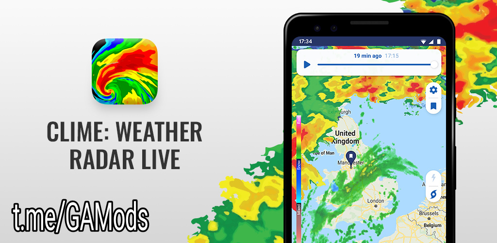 تطبيق Clime Weather