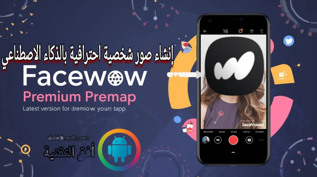 برنامج Facewow لإنشاء صور شخصية احترافية بالذكاء الاصطناعي