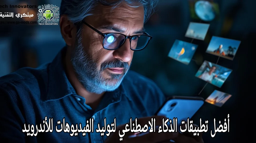 تطبيقات الذكاء الاصطناعي لتوليد الفيديوهات للأندرويد