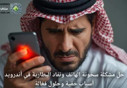 حل مشكلة سخونة الهاتف ونفاد البطارية في أندرويد: أسباب خفية وحلول فعّالة