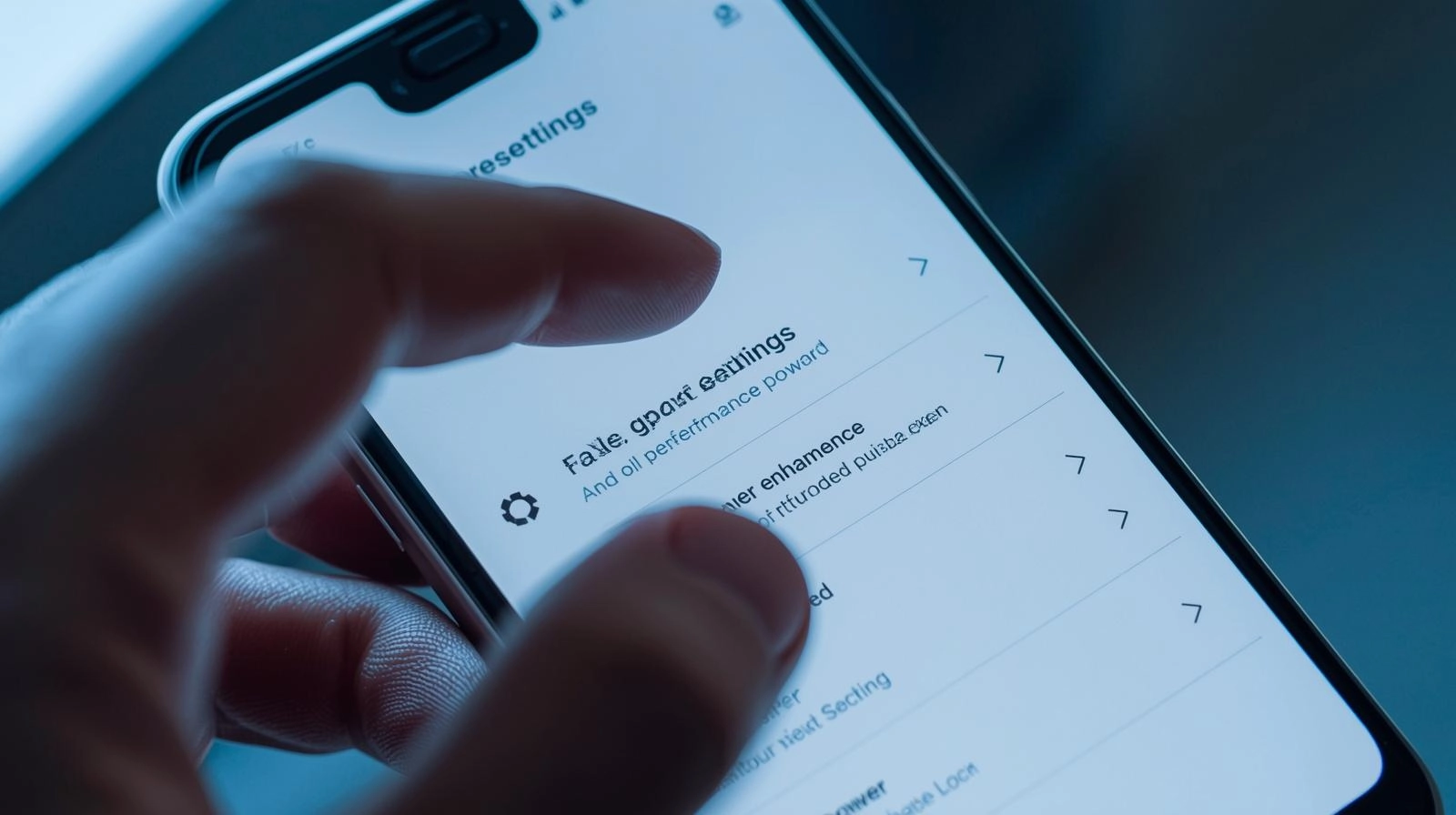 ضبط إعدادات الطاقة لتسريع هاتف أندرويد